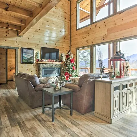 Smoky Mountain Hideaway With Hot Tub, Deck And Views! Villa Gatlinburg Exterior photo